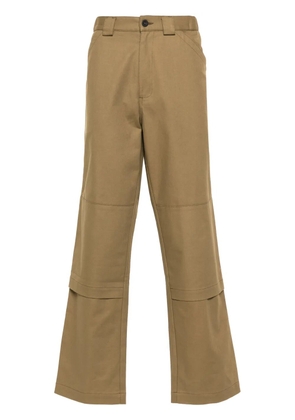 GR10K Replicated twill trousers - Neutrals