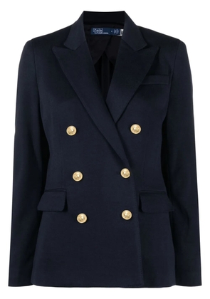 Polo Ralph Lauren double-breasted knitted blazer - Blue