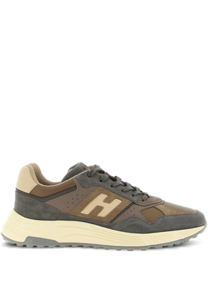 Hogan Hyperlight suede leather sneakers - Brown
