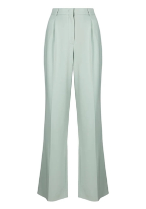 Lorena Antoniazzi high-waist wide-leg trousers - Green