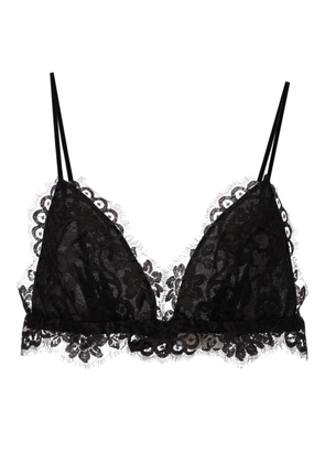 ZIMMERMANN illustration lace bralette - Black