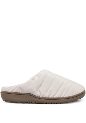 SUBU quilted slippers - Neutrals