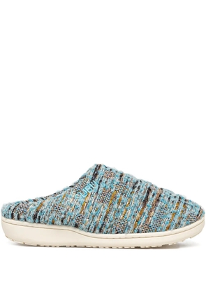 SUBU textured slippers - Blue