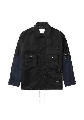 Toga multi-pocket colour-block jacket - Black