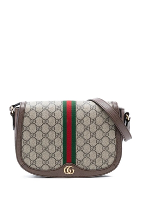 Gucci Pre-Owned 2016-2025 Small GG Supreme Ophidia crossbody bag - Brown