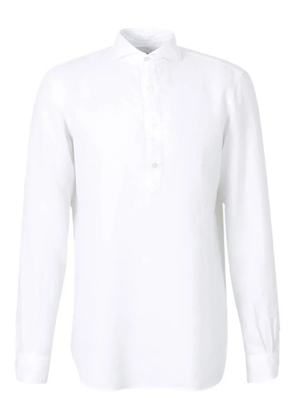 Vincenzo Di Ruggiero linen polo shirt - White