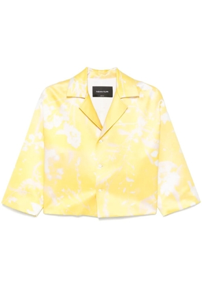 Fabiana Filippi silk blazer - Yellow