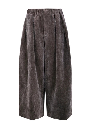 Uma Wang pleat-detail trousers - Grey