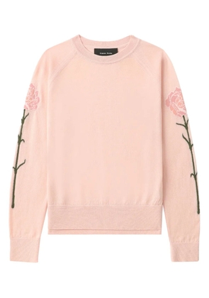 Simone Rocha floral-motif sweater - Pink