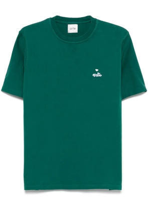 Arte Antwerp Heart logo T-shirt - Green