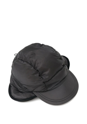 Hiking Patrol quilted ear-flap cap - Black