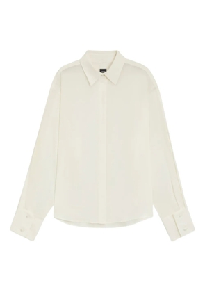 BOSS buttoned-cuffs shirt - White