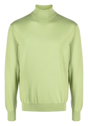 Fileria roll-neck virgin-wool jumper - Green