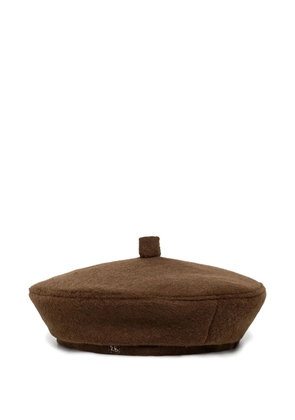 Ruslan Baginskiy cotton beret - Brown