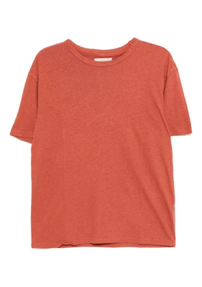 Officine Generale garment-dye T-shirt - Pink