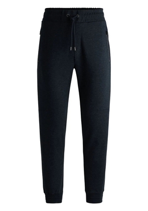 BOSS tapered-leg track pants - Blue