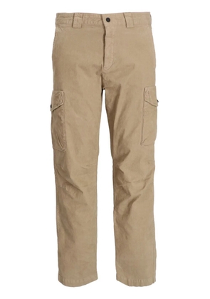 BOSS stretch-cotton cargo pants - Neutrals