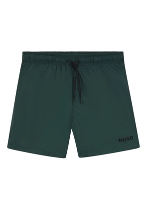 HUGO drawstring swim shorts - Green