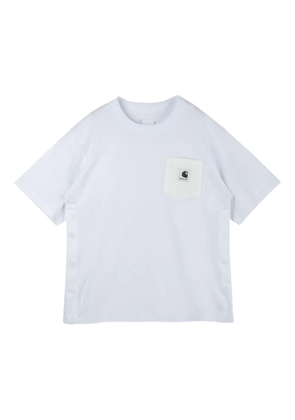 sacai xCarhartt WIP pocket-chest T-shirt - White