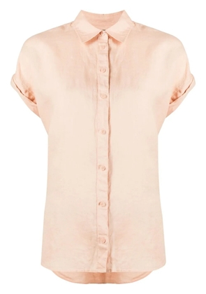 Lauren Ralph Lauren rolled-cuffs short-sleeve shirt - Pink