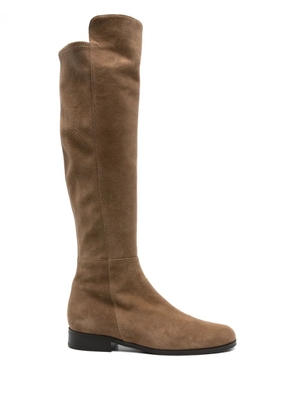 TRUMAN´S calf suede knee-high boots - Neutrals