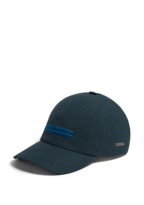 Zegna Oasi baseball cap - Blue