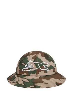 ICECREAM Running Dog Woodland bucket hat - Brown