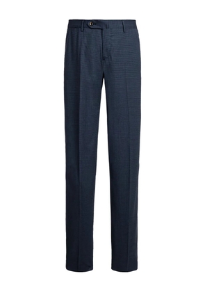 PT Torino check trousers - Blue