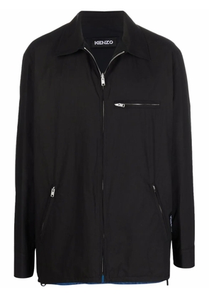 Kenzo reversible flame-print jacket - Black