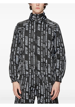 STUDIO ALCH logo-motif track jacket - Black
