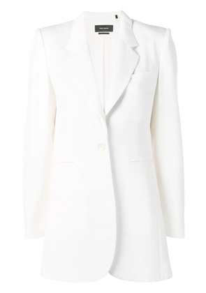 ISABEL MARANT classic fitted blazer - White