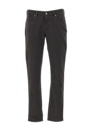 Re-Hash Rubens Z logo-patch stretch trousers - Grey