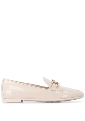 Ferragamo Gancini-buckle loafers - Neutrals