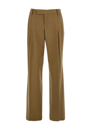 Federica Tosi pleated-front tailored trousers - Brown