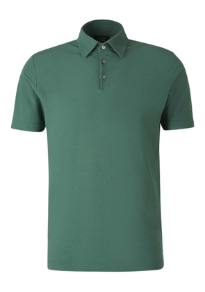 Zanone cotton polo shirt - Green