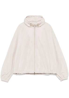 Herno drawstring-neck jacket - Neutrals