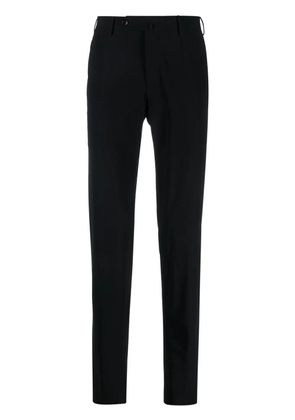 PT Torino plain stretch-design chinos - Black