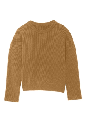 LINNEA LUND ribbed cashmere sweater - Brown