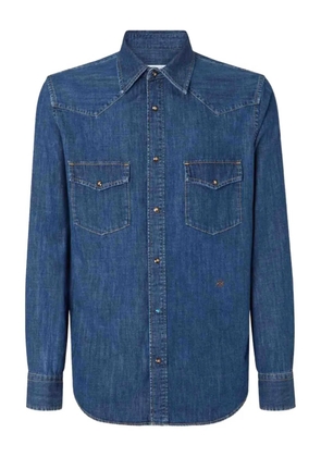Jacob Cohën buttoned denim shirt - Blue
