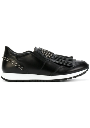 Tod's fringed slip-on sneakers - Black