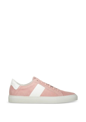 Paul & Shark striped low-top sneakers - Pink