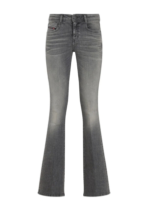 Diesel five-pocket design flared jeans - Grey