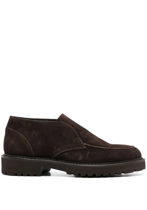 Doucal's suede loafers - Brown