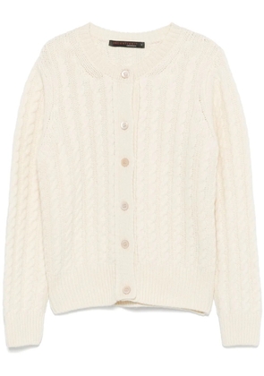 Incentive! Cashmere Bella cardigan - White