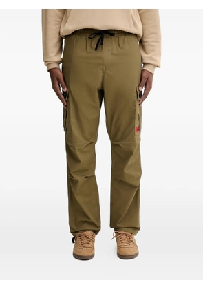 HUGO logo-detail cargo pants - Brown
