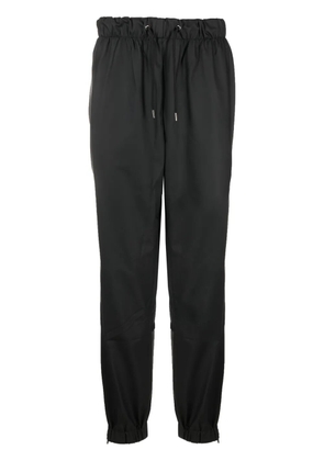Rains drawstring elasticated trousers - Black