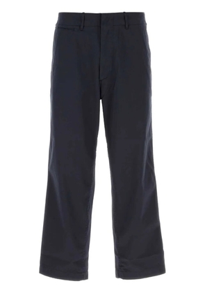 Nanamica concealed-fastening straight trousers - Blue