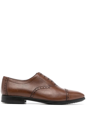 Ferragamo lace-up oxford shoes - Brown