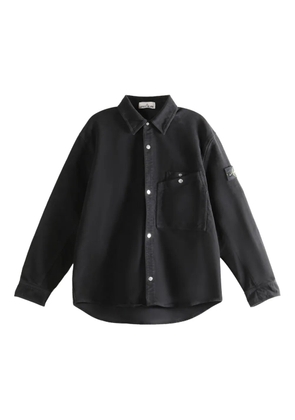 Stone Island button-down shirt - Black