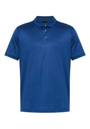 Emporio Armani short-sleeve polo shirt - Blue
